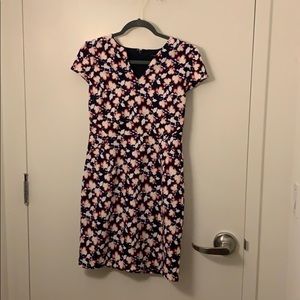 Flower pattern business or cocktail dress